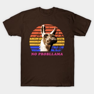 No Prob Llama - Funny Llama T-Shirt T-Shirt